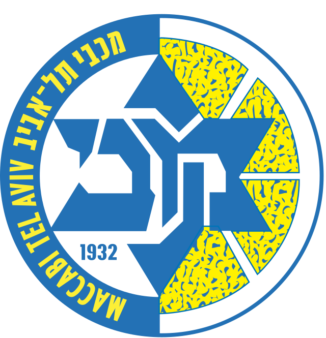 Flag of Maccabi Tel Aviv B.C. Logo