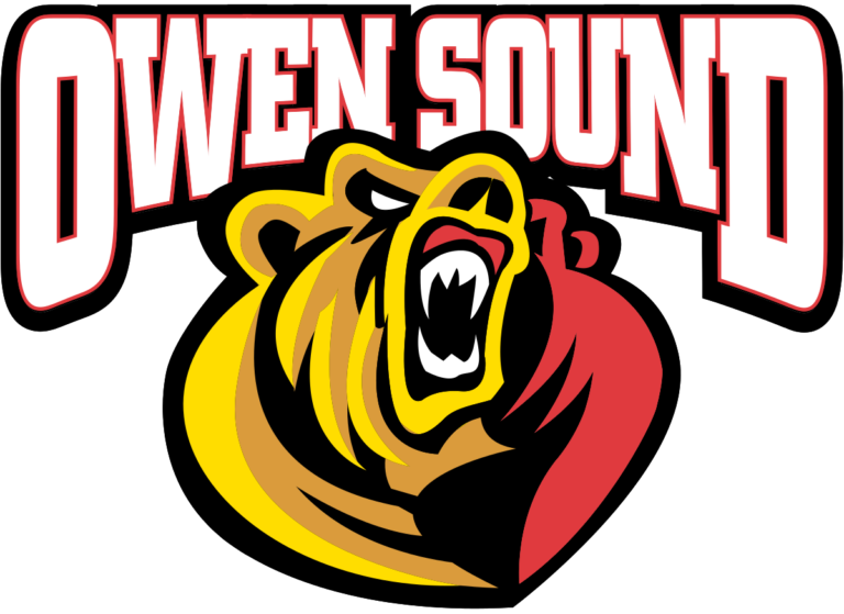 Flag of Owen Sound Attack Logo