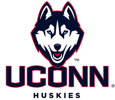 Flag of Connecticut Huskies Logo