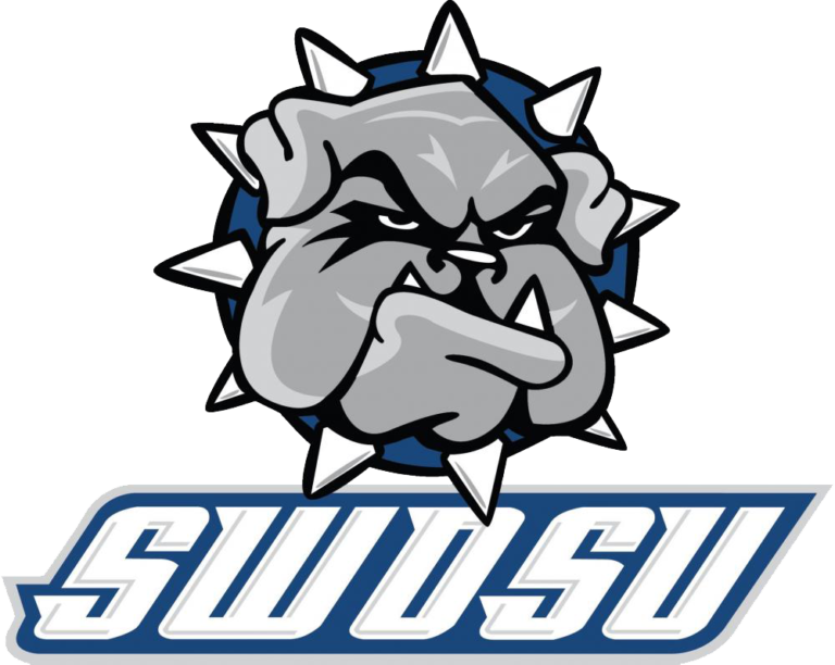 Flag of Southwestern Oklahoma State Bulldogs Logo