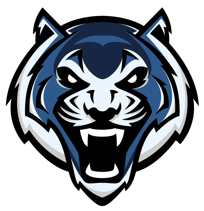 Flag of Lincoln Blue Tigers Logo