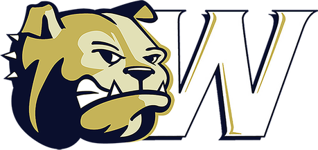 Flag of Wingate Bulldogs  Logo