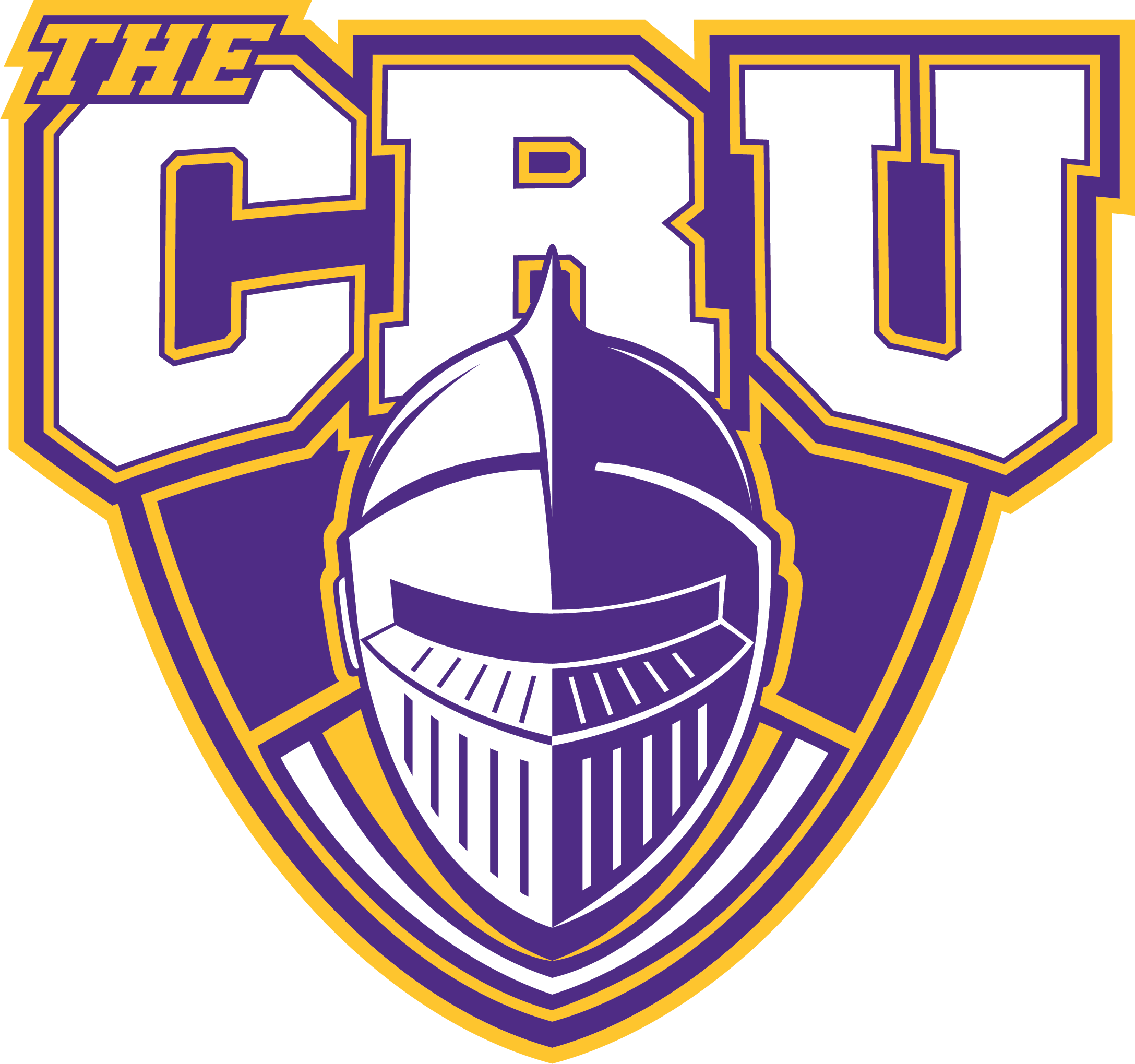 Flag of University of Mary Hardin-Baylor Crusaders Logo