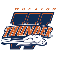 Flag of Wheaton College (Ill.) Thunder Logo