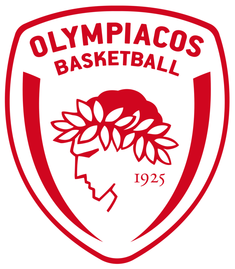 Flag of Olympiacos B.C. Logo