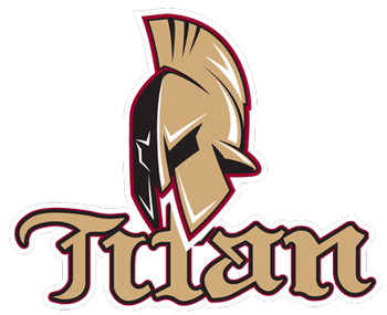 Flag of Acadie–Bathurst Titan Logo