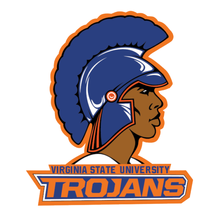 Flag of Virginia State Trojans Logo