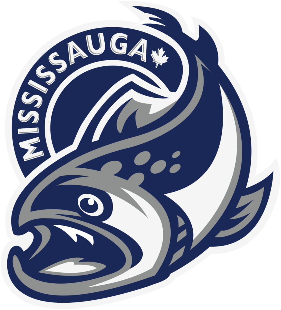 Flag of Mississauga Steelheads Logo