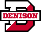 Flag of Denison University Big Red Logo