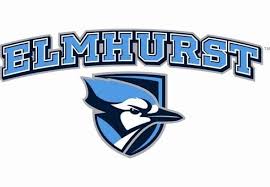 Flag of Elmhurst College Bluejays Logo