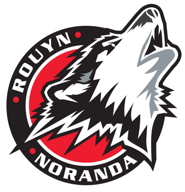 Flag of Rouyn-Noranda Huskies Logo