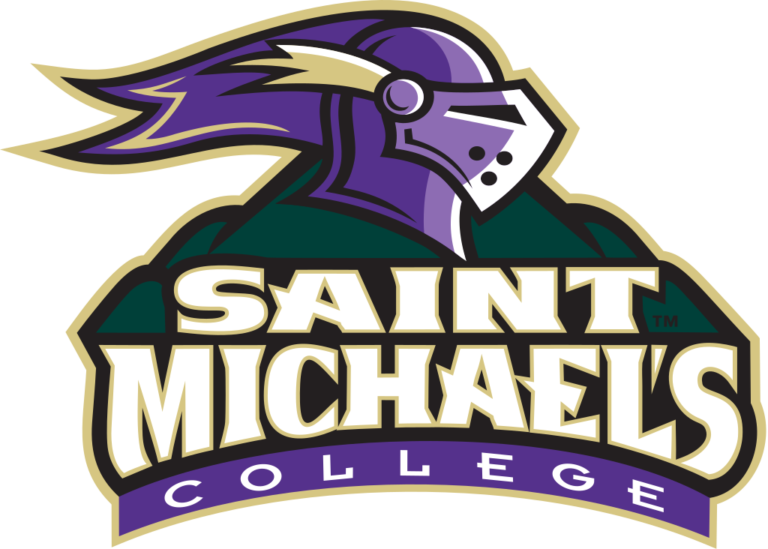 Flag of Saint Michael’s Purple Knights Logo