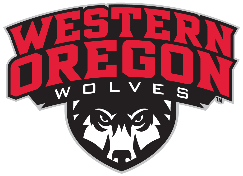 Flag of Western Oregon Wolves Logo