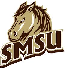 Flag of Southwest Minnesota State Mustangs Logo