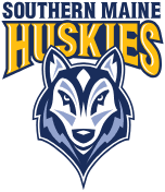 Flag of University of Southern Maine Huskies Logo