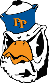 Flag of Pomona-Pitzer Colleges Sagehens Logo