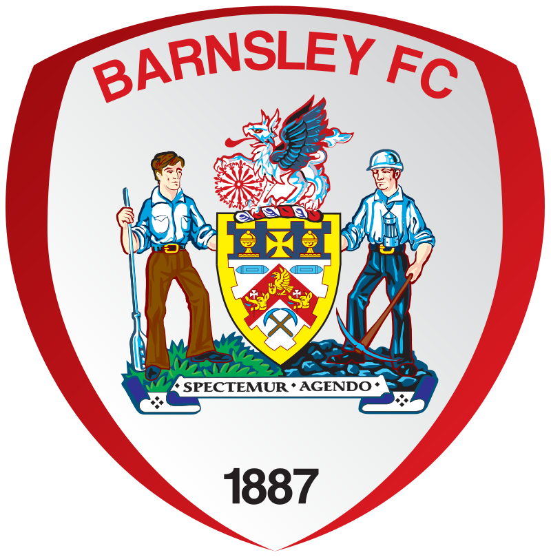 Flag of Barnsley F.C Logo