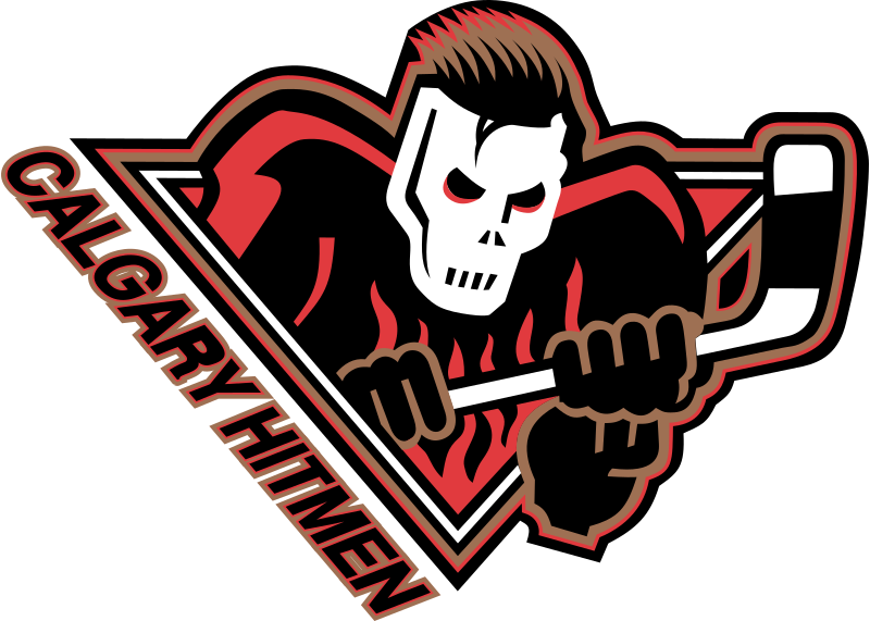 Flag of Calgary Hitmen  Logo