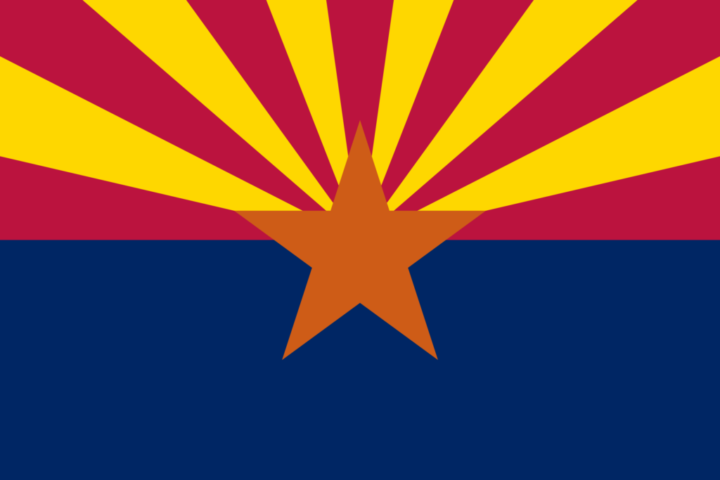 Arizona flag color codes