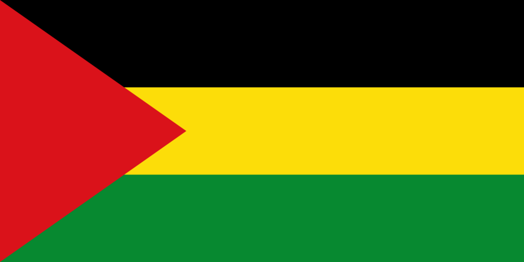 Benishangul-Gumuz Region flag color codes