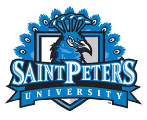 Flag of Saint Peter’s Peacocks Logo