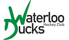 Flag of Waterloo Ducks H.C Logo