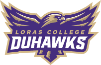 Flag of Loras College Duhawks Logo