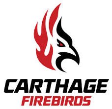 Flag of Carthage College Firebirds Logo
