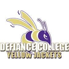 Flag of Defiance College Yellow Jackets Logo