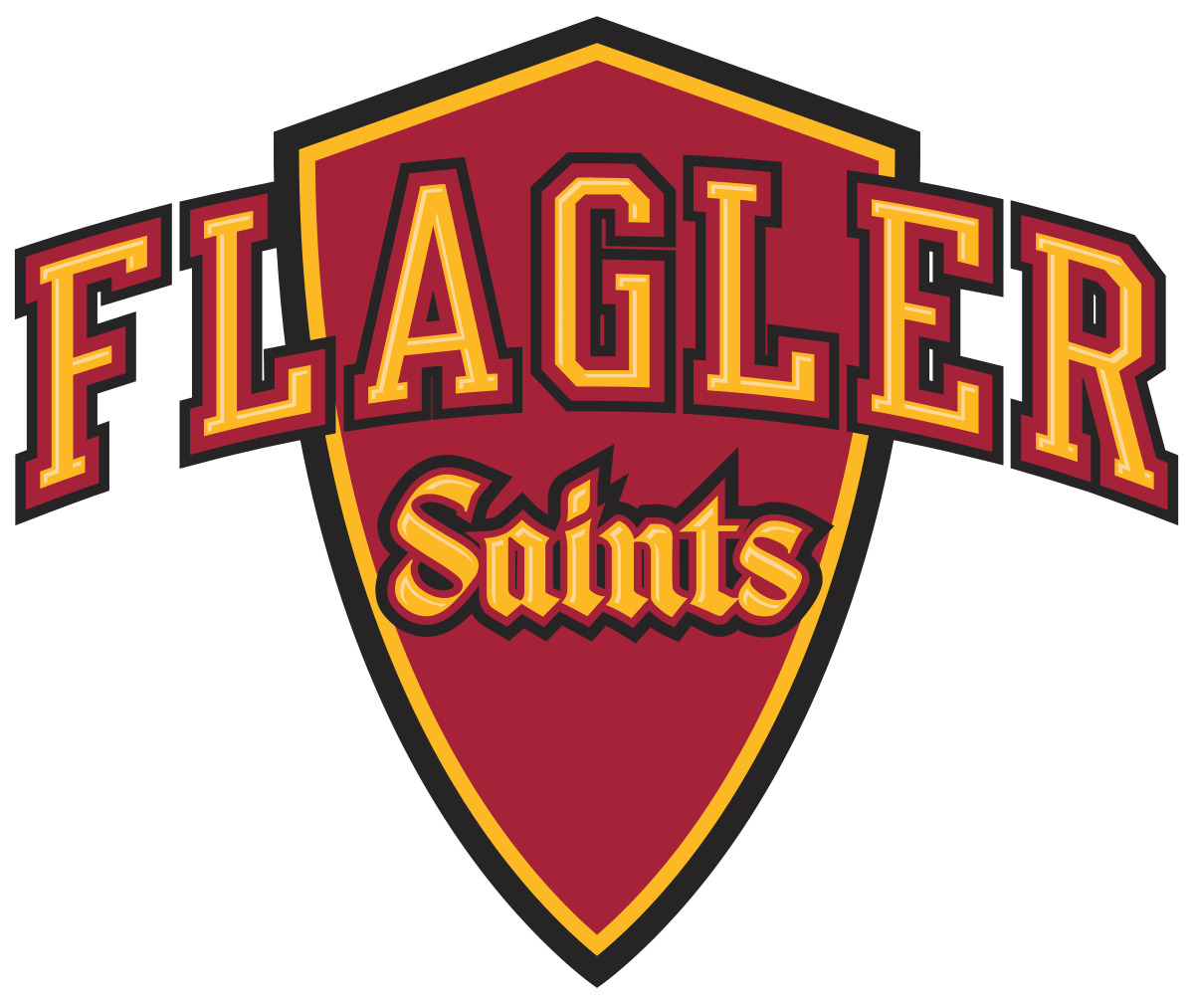 Flag of Flagler Saints Color Logo