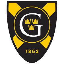 Flag of Gustavus Adolphus College Golden Gusties Logo