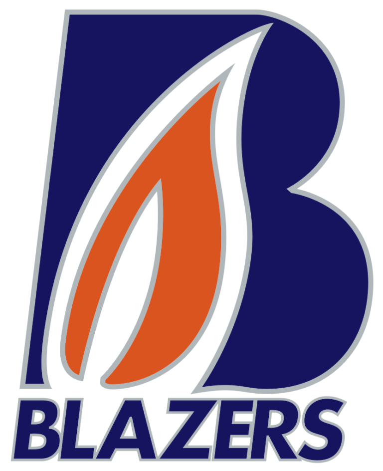 Flag of Kamloops Blazers Logo